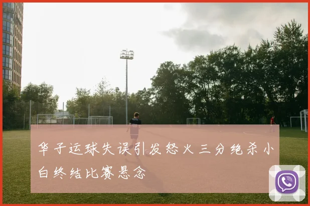 华子运球失误引发怒火三分绝杀小白终结比赛悬念